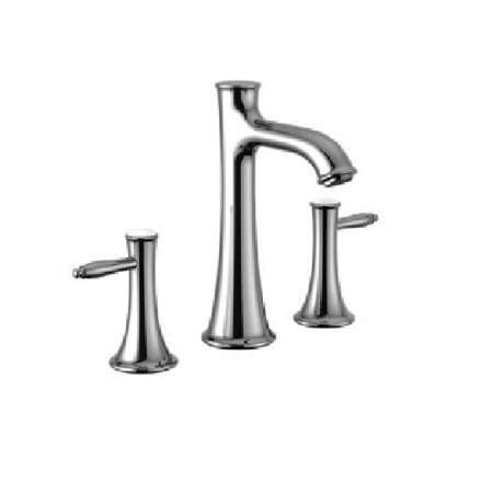 Double-handle lever lavatory faucet