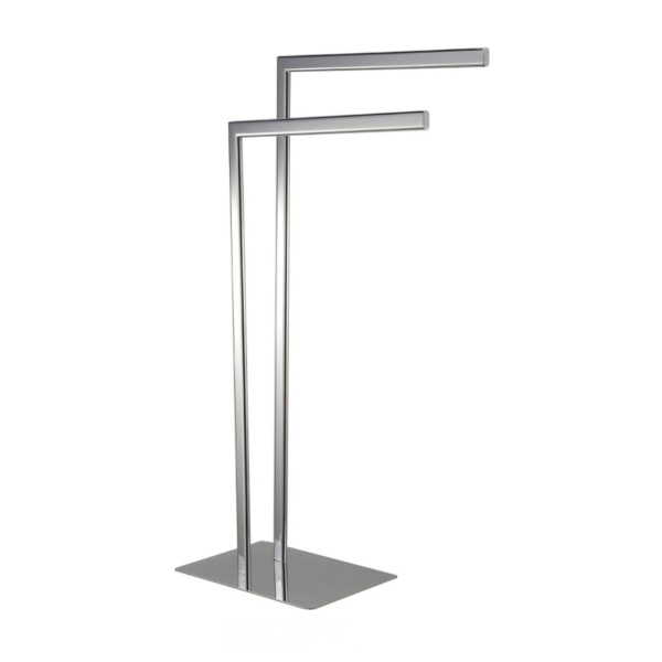 Freestanding towel rack