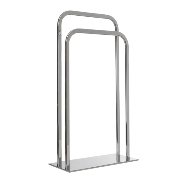 Freestanding towel rack