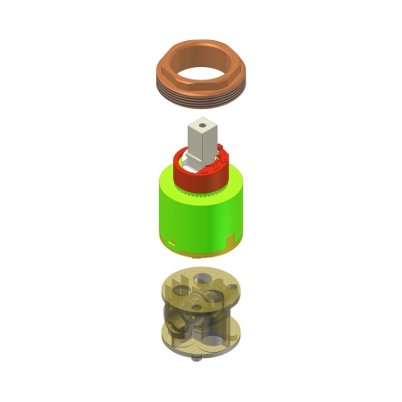 Riobel -cartridge kit for 2 functions Pressure Balance - 0916