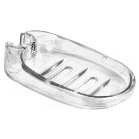 Riobel -diam:25 mm clear soap dish for sliding bar - 200CL Clear