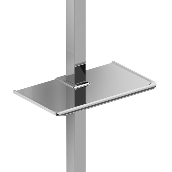 Riobel -Soap dish for square sliding bar - 240C Chrome
