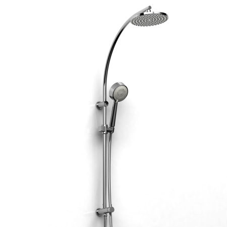 Riobel -DUO shower system with built-in supply - 4226C Chrome