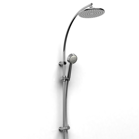 Riobel -DUO shower system with built-in supply - 4234C Chrome