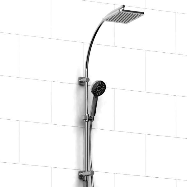 Riobel -DUO shower system with external supply - 4257C Chrome
