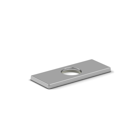 Riobel -4" center rectangular deck plate - 5604