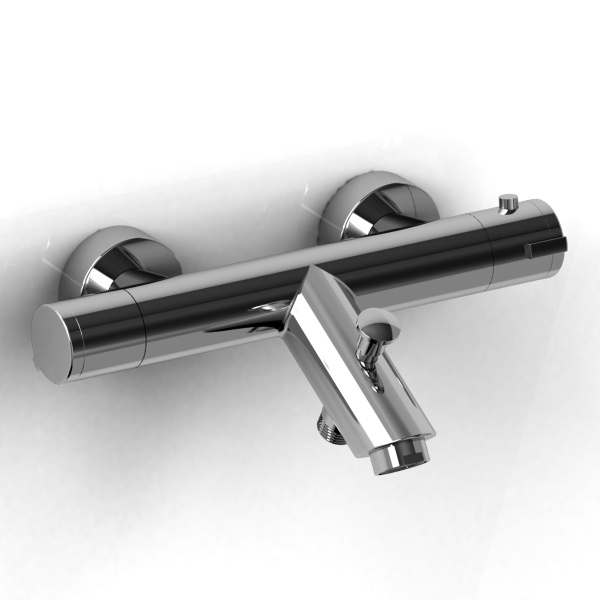 Riobel -Type T (thermostatic) ½" external bar with spout - CSTM81C Chrome