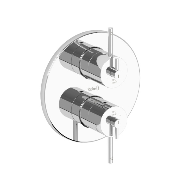 Riobel -4-way ¾" coaxial complete valve - CSTM83