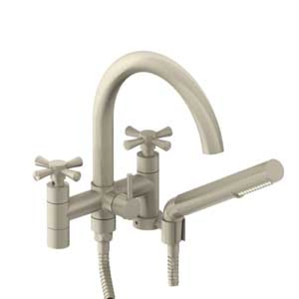 Riobel -6″ tub filler with hand shower – ED06+