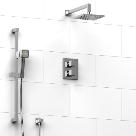 Riobel -½" system with hand shower rail and shower head - KIT#2042