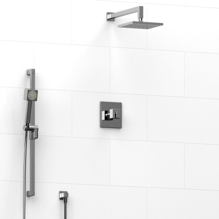 Riobel -½’’ coaxial 2-way system with hand shower and shower head - KIT#3023