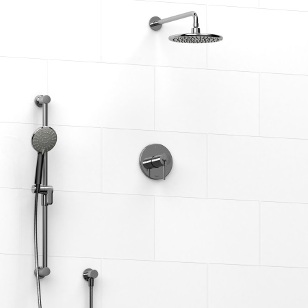 Riobel -½’’ coaxial 2-way system with hand shower and shower head - KIT#323