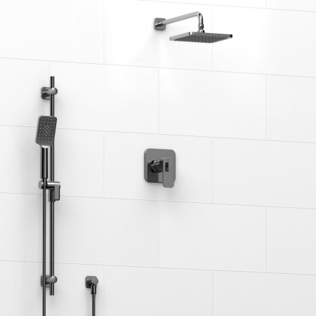 Riobel -½’’ coaxial 2-way system with hand shower and shower head - KIT#323EQ