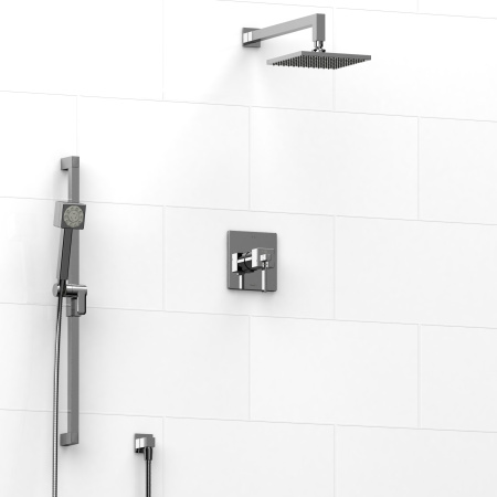 Riobel -½’’ coaxial 2-way system with hand shower and shower head - KIT#323MZ