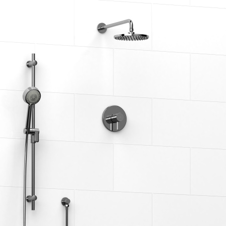 Riobel -½’’ coaxial 2-way system with hand shower and shower head - KIT#323SHTM