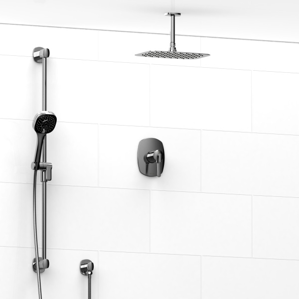 Riobel -½’’ coaxial 2-way system with hand shower and shower head – KIT#323VY