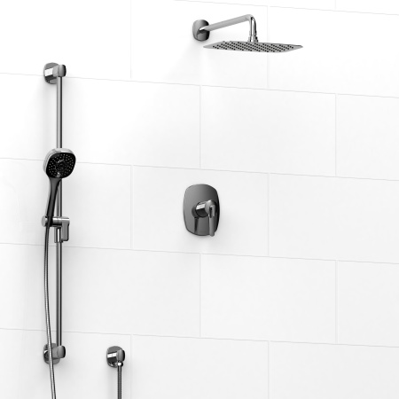 Riobel -½’’ coaxial 2-way system with hand shower and shower head - KIT#323VY