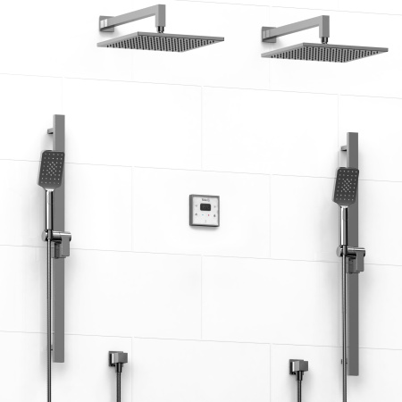 Riobel -¾" electronic system with hand shower rail and shower head - KIT#94ISC