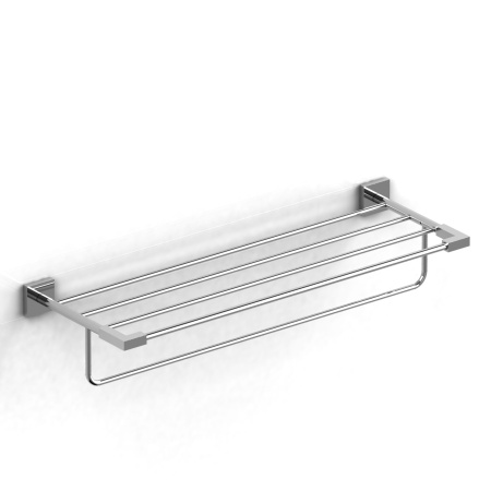 Riobel -60 cm (24") towel bar with shelf - KS9
