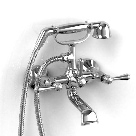 Riobel -6" tub filler with hand shower - MA06L