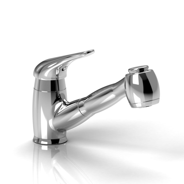 Riobel -Melenas kitchen faucet with spray - ML101C Chrome