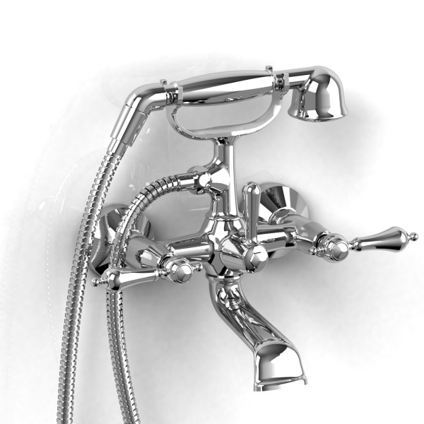 Riobel -6" tub filler with hand shower - RO06L