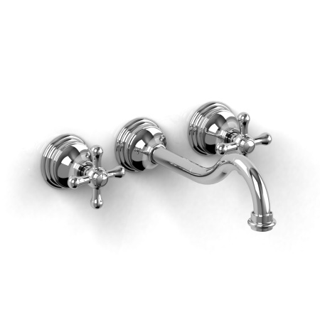 Riobel -8" wall-mount lavatory faucet - RT03+