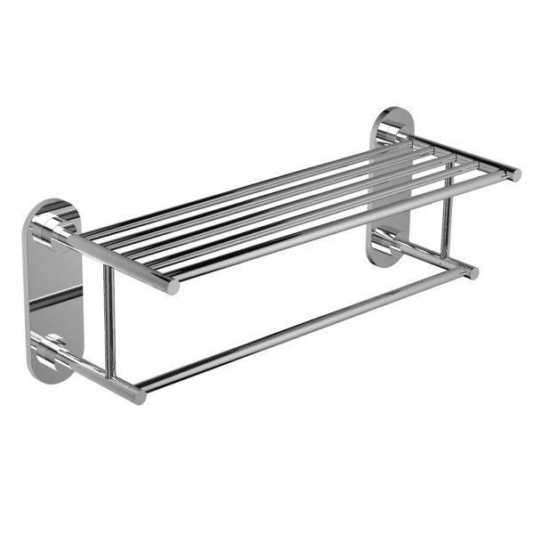 Riobel -60 cm (24") towel bar with shelf - ST9