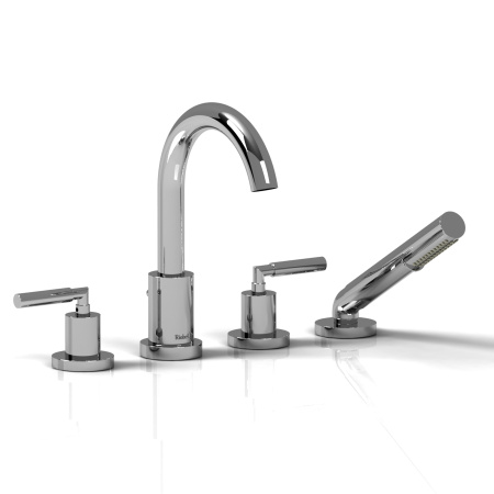 Riobel -4-piece deck-mount tub filler with hand shower - SY12L
