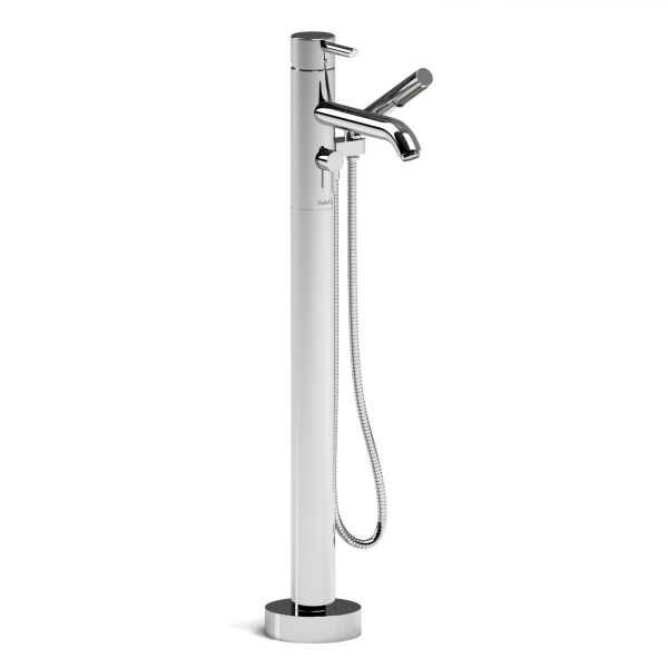 Riobel -Floor-mount tub filler with hand shower trim  - TVS33