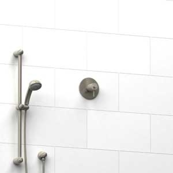 Riobel -½’’ coaxiale system with hand shower rail – KIT#143CS
