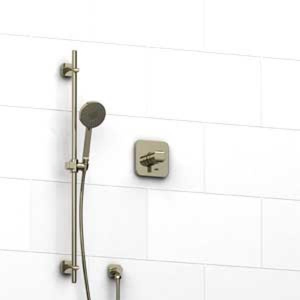 Riobel -½’’ coaxiale system with hand shower rail – KIT#143SA