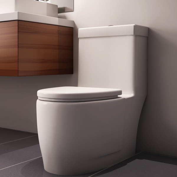 Neptune – ZEN One-piece skirted toilet