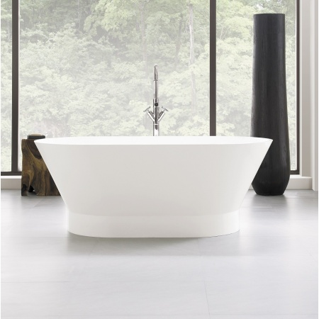 Neptune - WISH 01 freestanding polymer oval bathtub